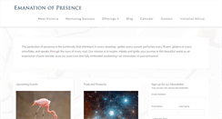 Desktop Screenshot of emanationofpresence.org